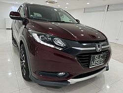 Honda Vezel 1.5X A 2016 Maroon Pushstart Revcam